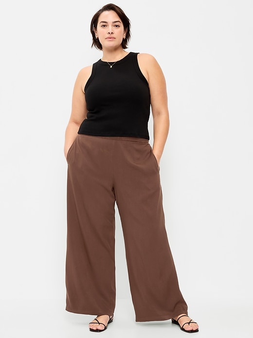 Image number 7 showing, High-Waisted Playa Wide-Leg Pants