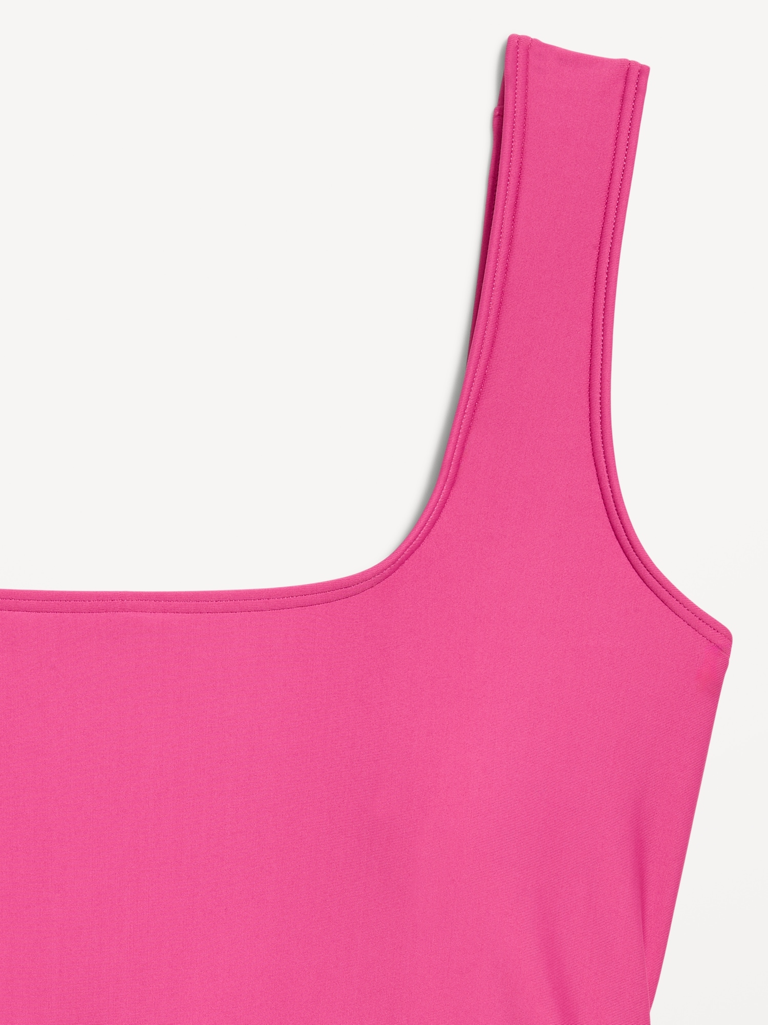 Matte Side-Tie Swim Dress