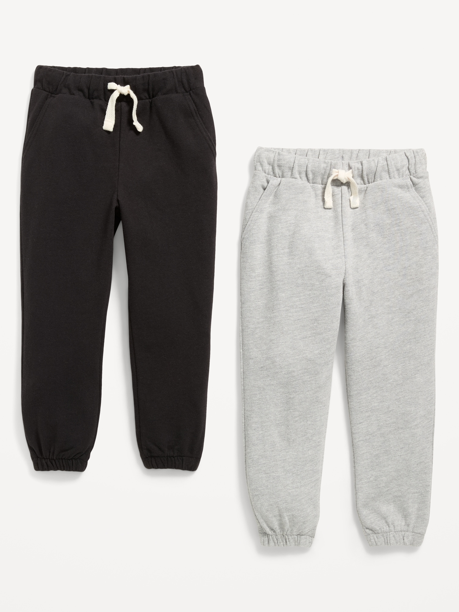 French Terry Joggers 2-Pack for Toddler Boys