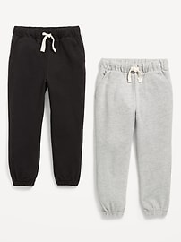 Image number 2 showing, French Terry Joggers 2-Pack for Toddler Boys