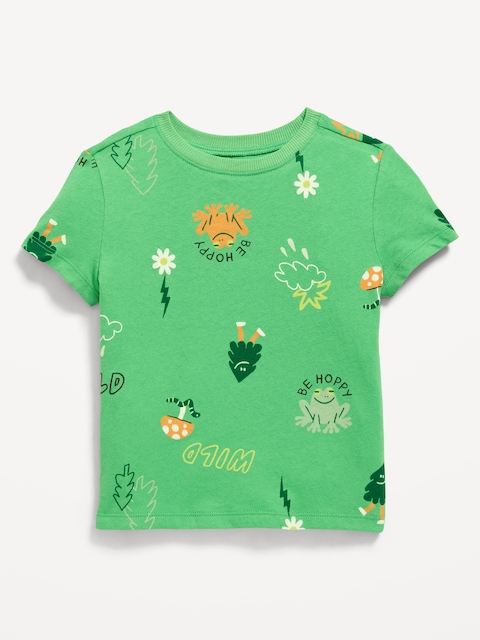 Printed Short-Sleeve T-Shirt for Toddler Boys