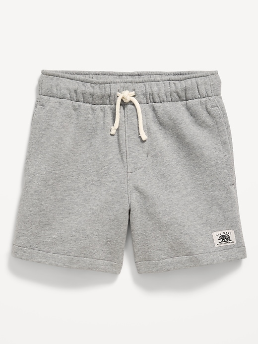 Image number 4 showing, Below Knee Logo Fleece Jogger Shorts for Boys