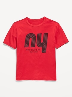 CloudMotion Graphic Performance T-Shirt for Boys