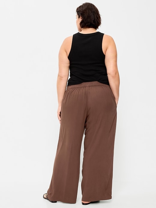 Image number 8 showing, High-Waisted Playa Wide-Leg Pants