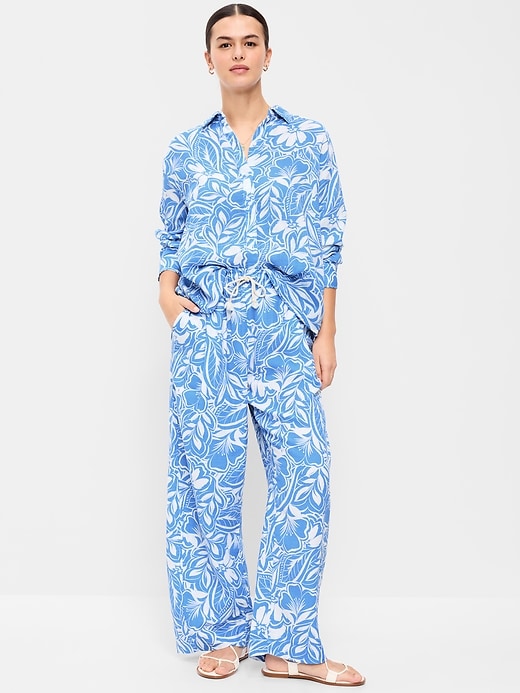 Image number 5 showing, High-Waisted Barrel Ankle Pants