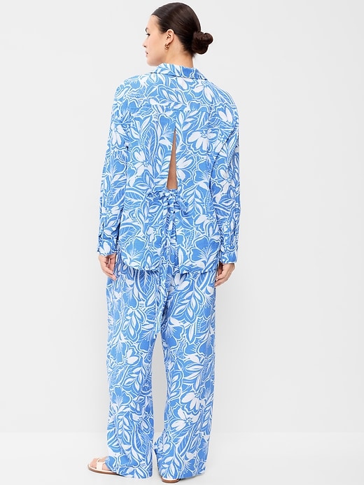 Image number 6 showing, High-Waisted Barrel Ankle Pants