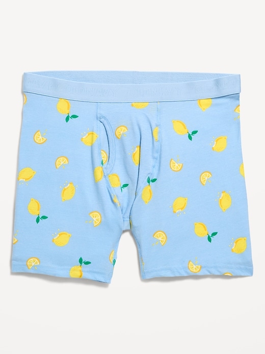 Image number 1 showing, Soft-Washed Boxer Briefs -- 6.25-inch inseam