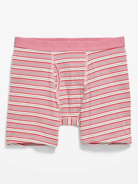 Soft-Washed Boxer Briefs -- 6.25-inch inseam