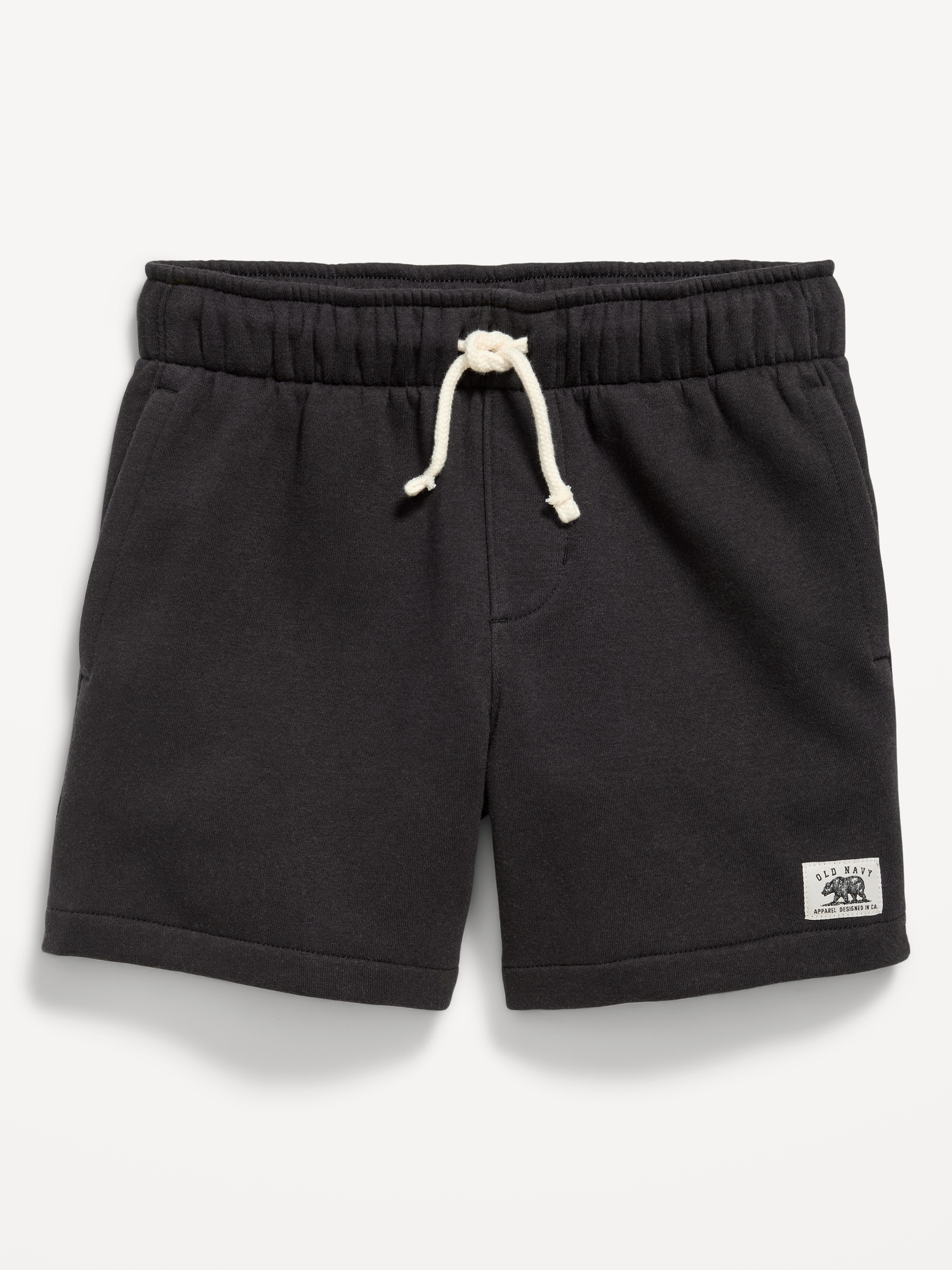 Below Knee Logo-Graphic Fleece Jogger Shorts for Boys