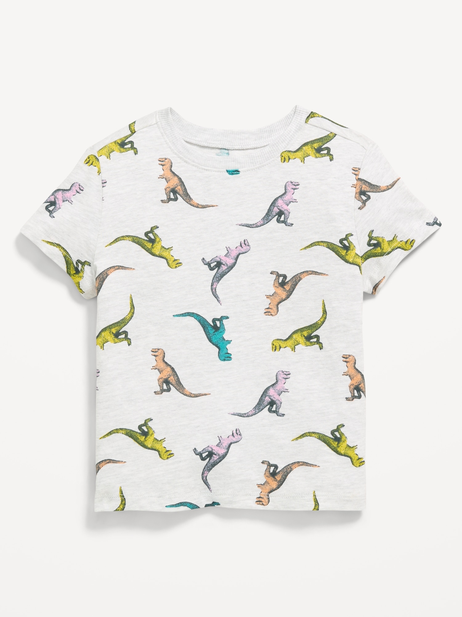 T-shirt Jeunesse à Motif Dinosaures Multicolore - Old Glory - Neuf Avec étiquettes