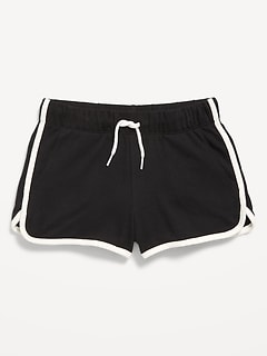 Dolphin-Hem Cheer Shorts for Girls