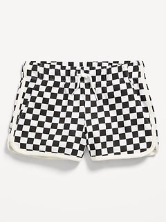 Dolphin-Hem Cheer Shorts for Girls