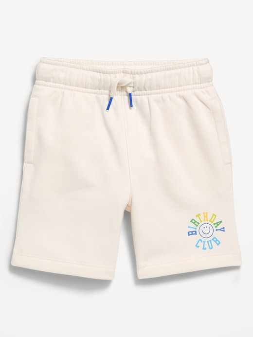 Image number 3 showing, Fleece Graphic Shorts for Toddler Boys