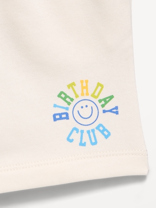 Image number 4 showing, Fleece Graphic Shorts for Toddler Boys
