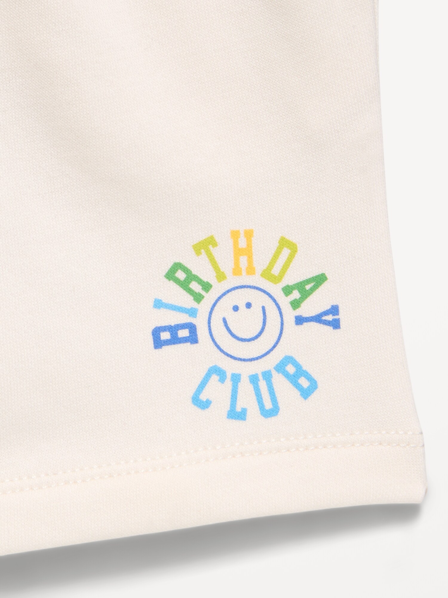 Флисовые шорты Old Navy с принтом для мальчиков-малышей, цвет: Birthday Club — фото 4