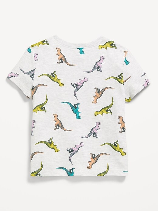 Image number 2 showing, Printed Short-Sleeve T-Shirt for Toddler Boys