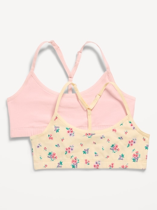 Image number 1 showing, Racerback Cami Bra 2-Pack for Girls