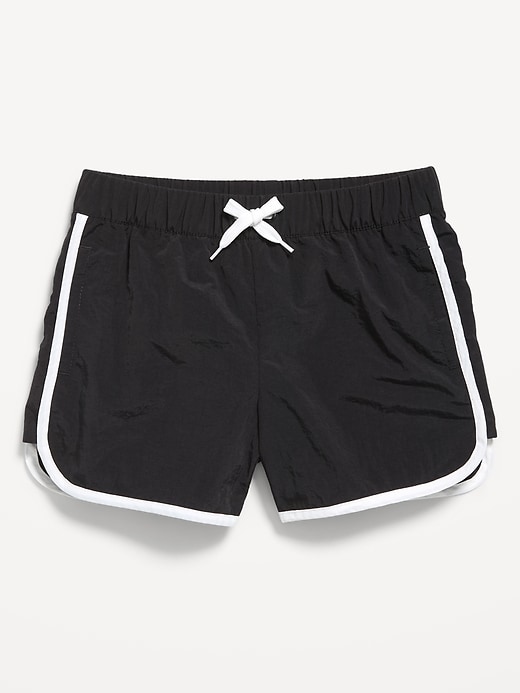 Image number 1 showing, Dolphin-Hem Swim Shorts for Girls
