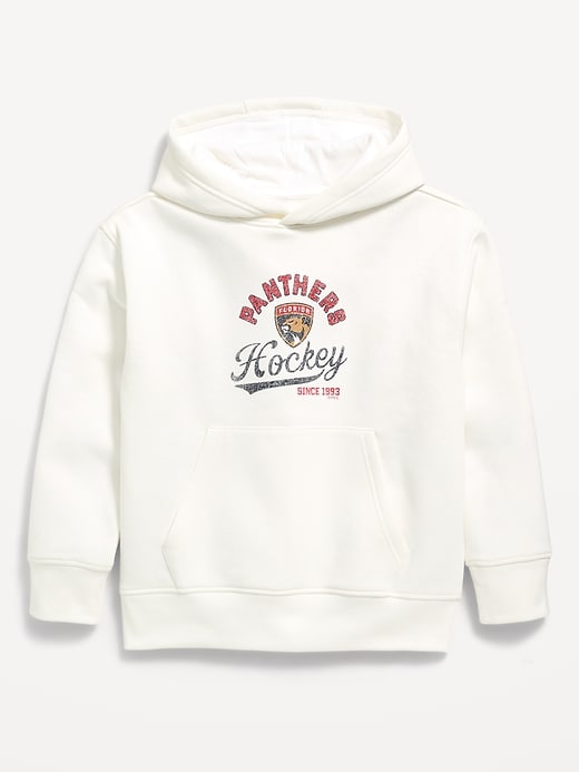 Image number 2 showing, NHL Graphic Gender-Neutral Hoodie for Kids