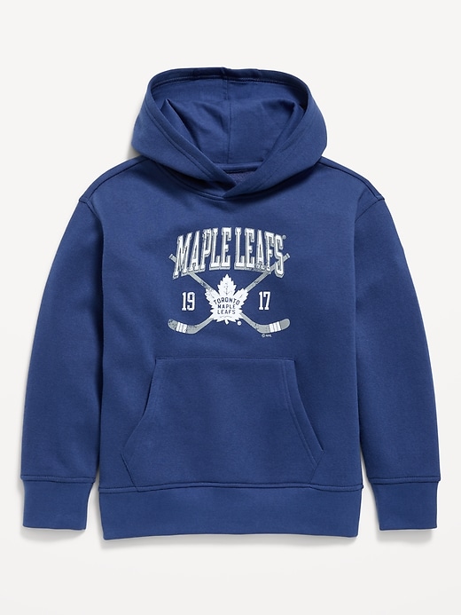 Image number 2 showing, NHL Graphic Gender-Neutral Hoodie for Kids