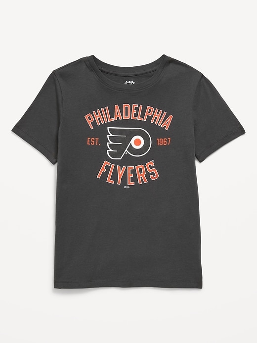 Image number 1 showing, NHL Gender-Neutral Graphic T-Shirt for Kids
