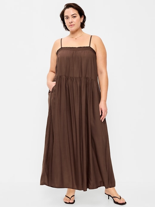Image number 4 showing, Airy Smocked Maxi Dress