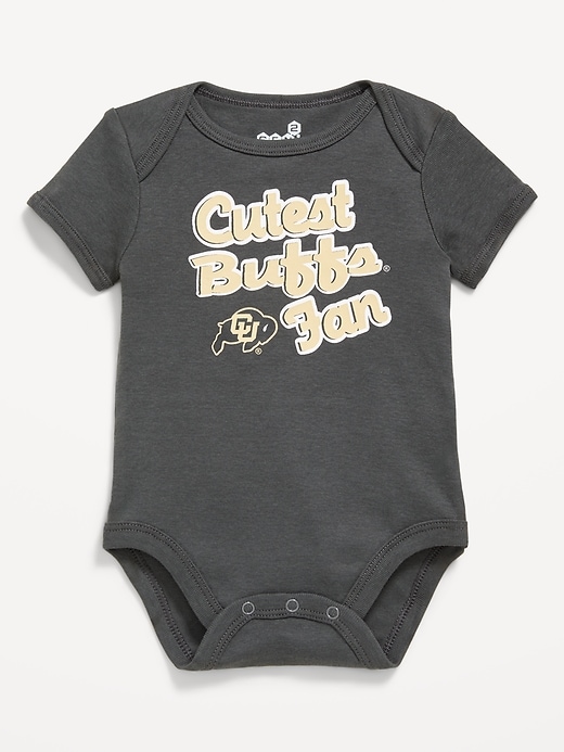 Image number 1 showing, College Graphic Bodysuit for Baby