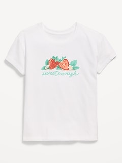 Short-Sleeve Graphic T-Shirt for Girls