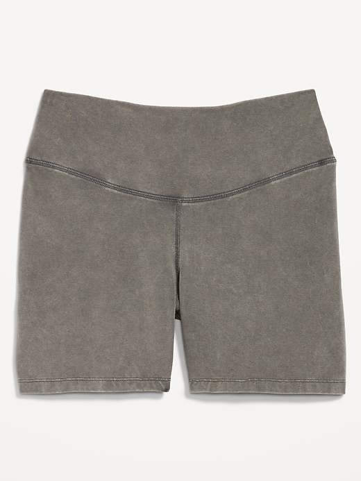 Image number 8 showing, High-Waisted PowerChill Biker Shorts -- 5-inch inseam