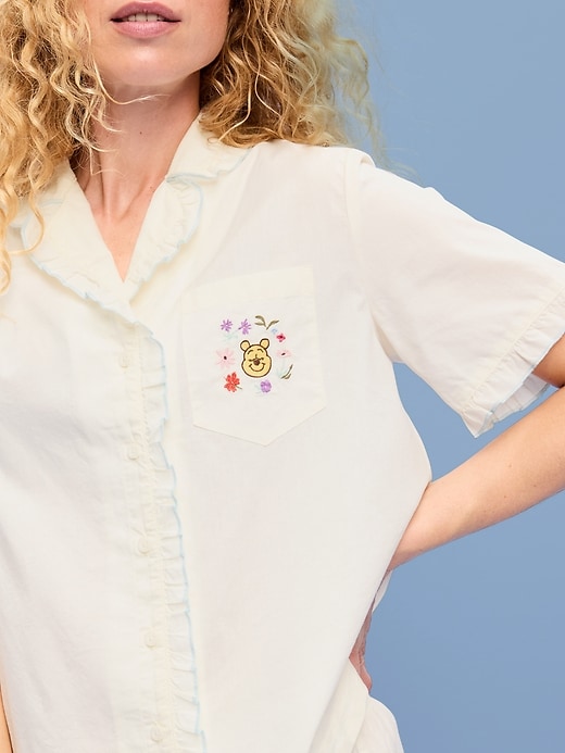 Image number 3 showing, Old Navy x Disney Winnie the Pooh Pajama Short Set for Women