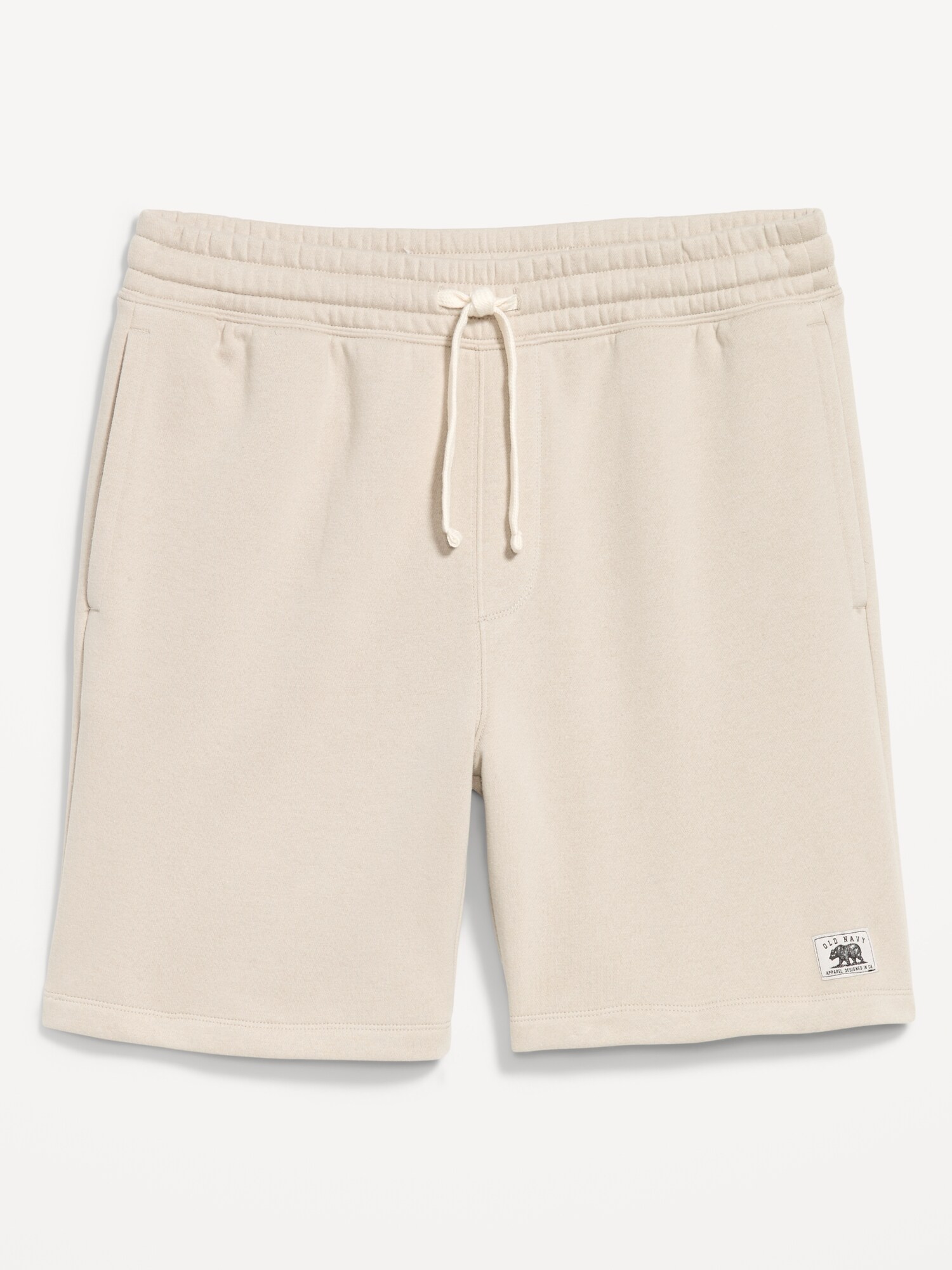 Мужские шорты Old Navy Rotation Logo Shorts -- 7-inch inseam, цвет: Серо-бежевый — фото 5