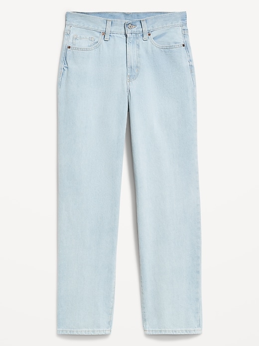 Image number 1 showing, High-Waisted OG Loose Rigid Jeans