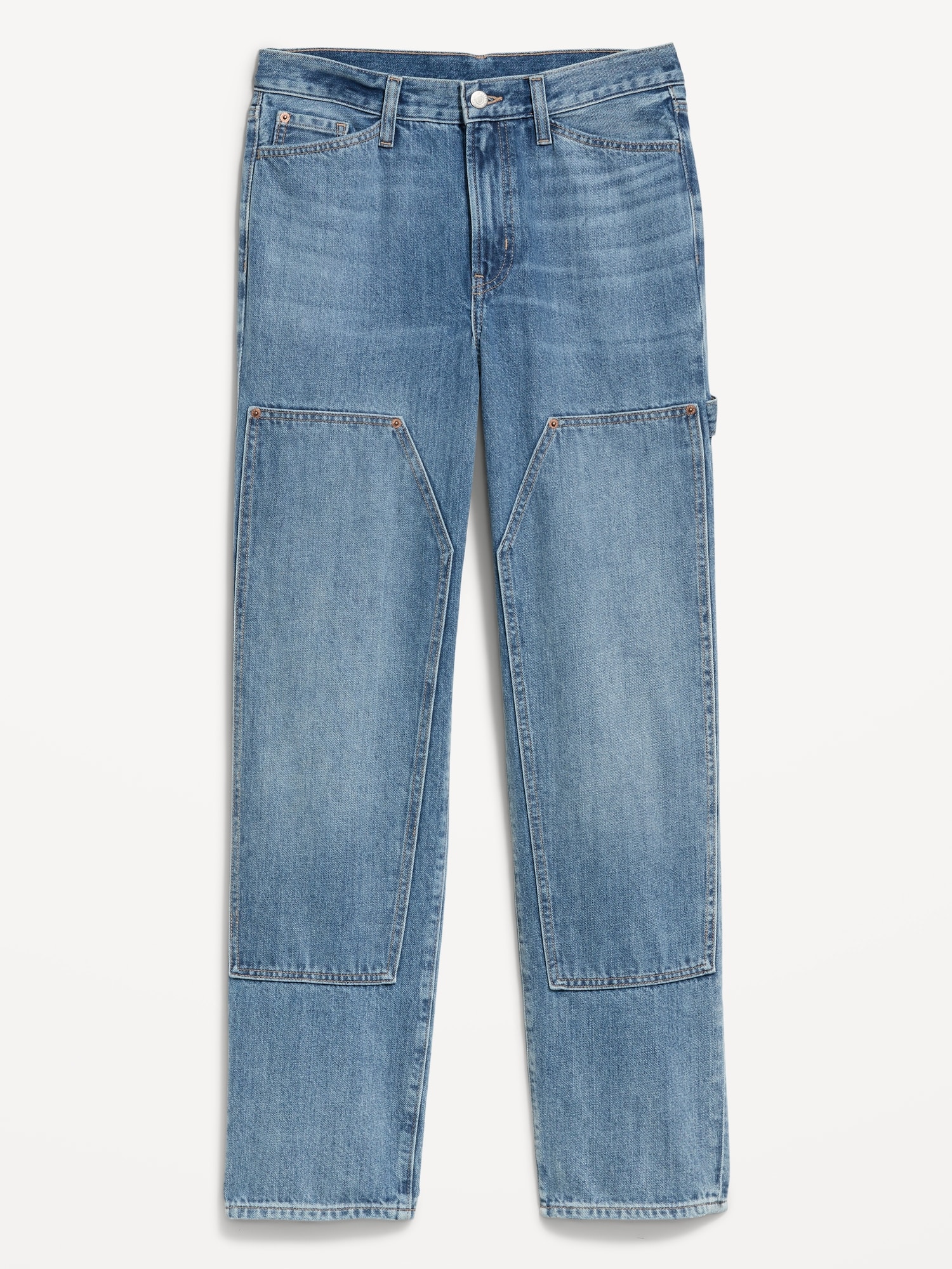 High-Waisted OG Loose Rigid Jeans