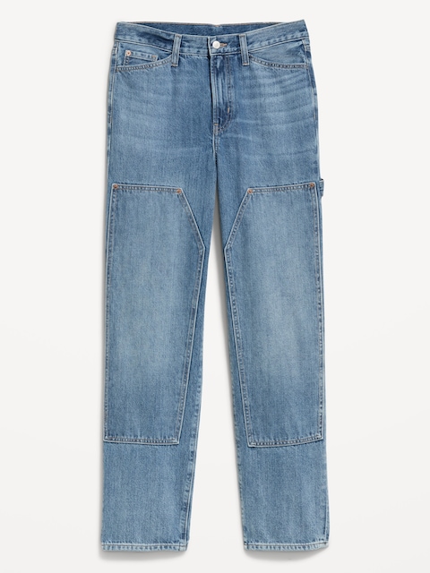 High-Waisted OG Loose Rigid Jeans