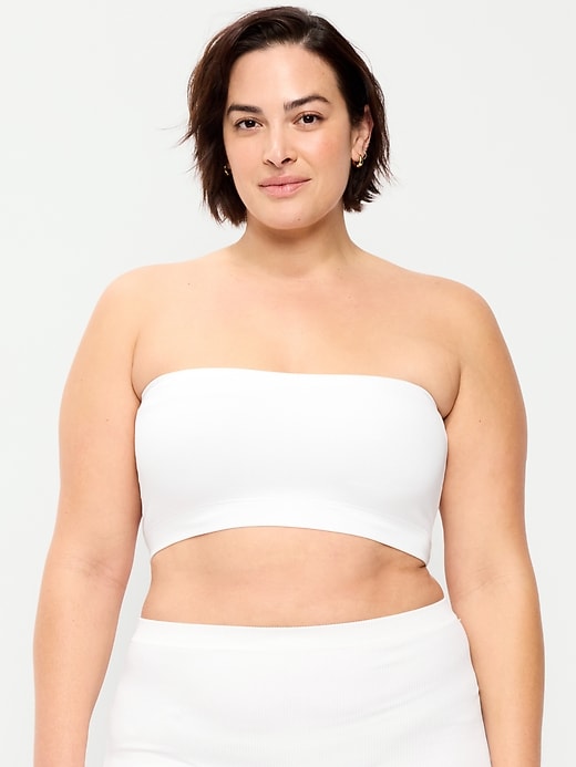 Image number 7 showing, Seamless Ribbed Longline Bandeau