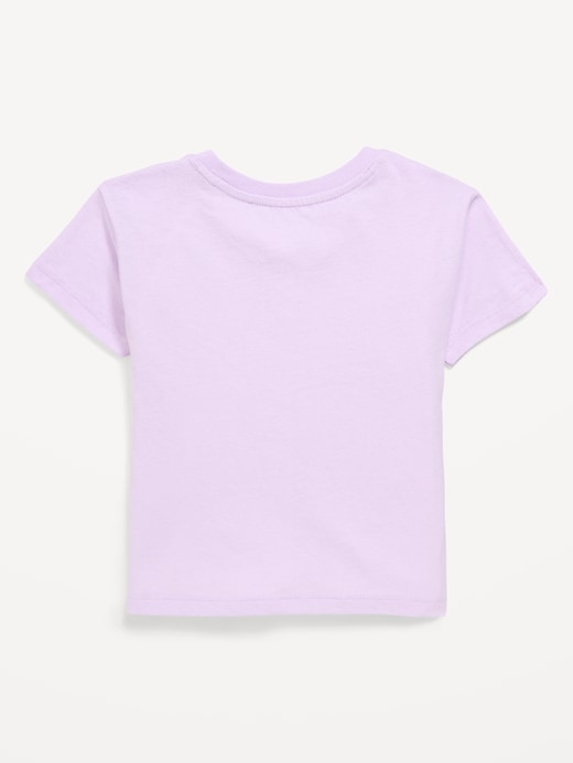 Image number 2 showing, Short-Sleeve Graphic T-Shirt for Toddler Girls