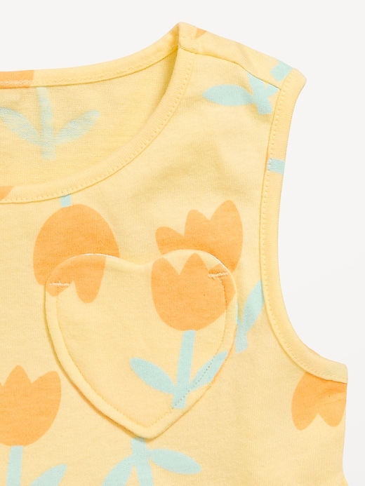 Image number 2 showing, Sleeveless Heart-Pocket Dress 2-Pack for Toddler Girls