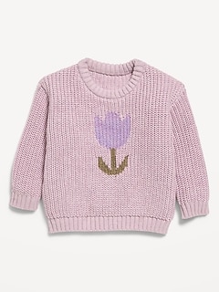 Unisex Loose Sweater for Baby