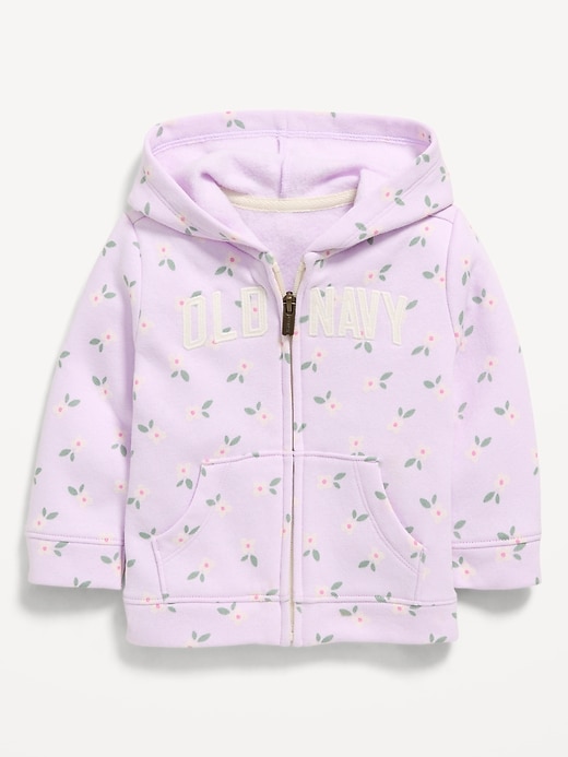 Image number 1 showing, Printed Logo-Graphic Zip Hoodie for Baby