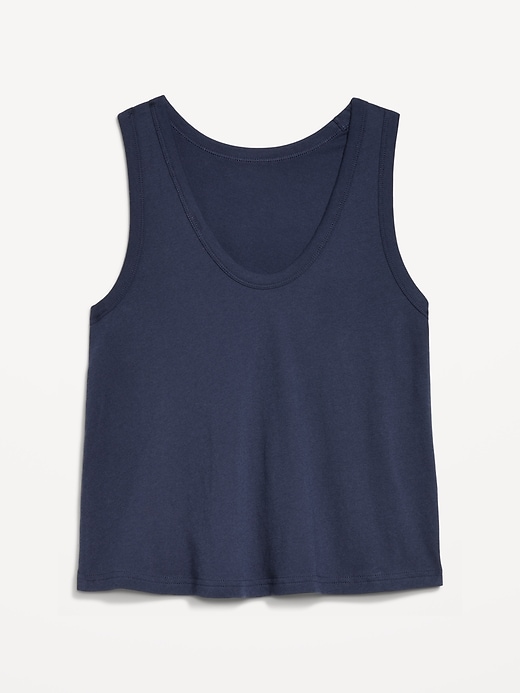 Image number 4 showing, Relaxed Scoop-Neck Tank Top