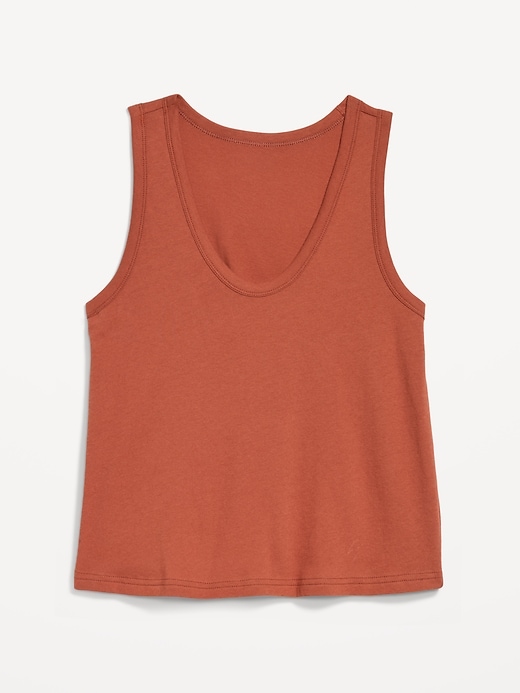 Image number 4 showing, Relaxed Scoop-Neck Tank Top