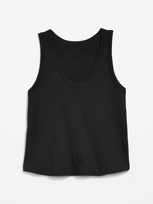 Image number 4 showing, Relaxed Scoop-Neck Tank Top