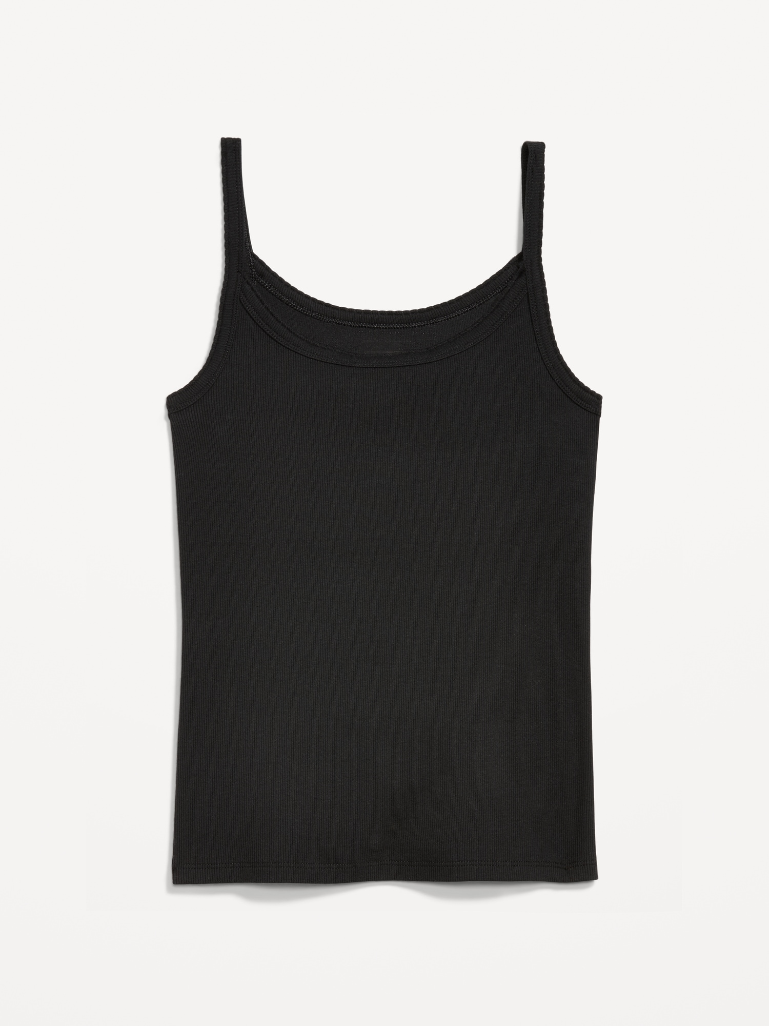 Rib-Knit Cami Tank Top