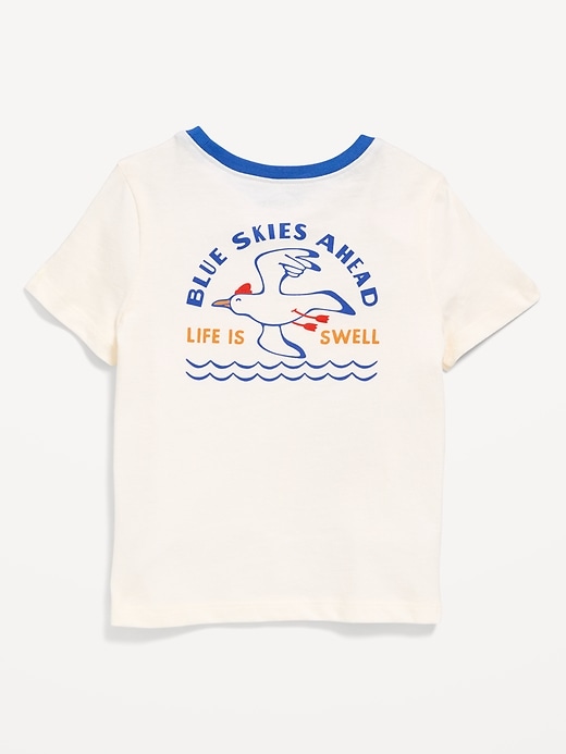 Image number 2 showing, Short-Sleeve Unisex Graphic T-Shirt for Toddler