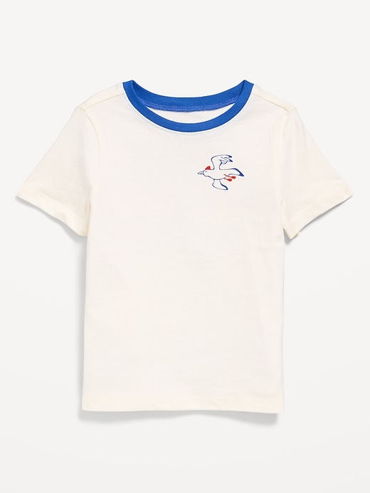 Image number 1 showing, Short-Sleeve Unisex Graphic T-Shirt for Toddler