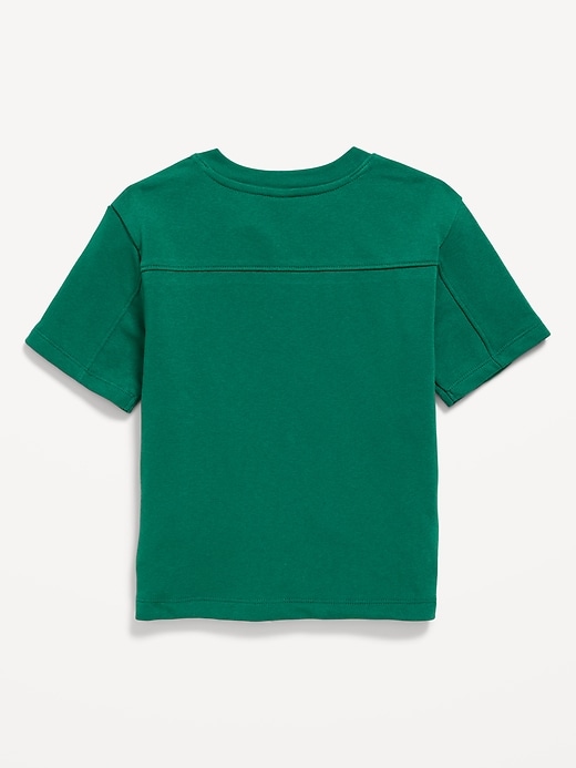 Image number 2 showing, Oversized French-Terry Graphic T-Shirt for Toddler Boys