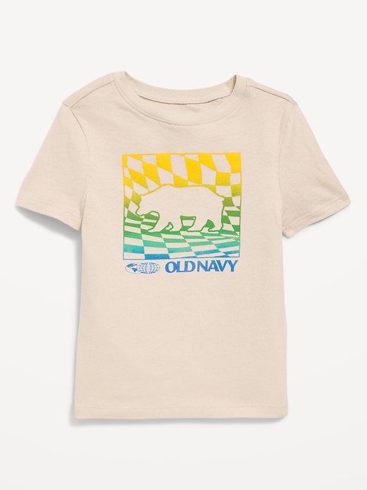 Image number 1 showing, Short-Sleeve Logo-Graphic T-Shirt for Toddler Boys