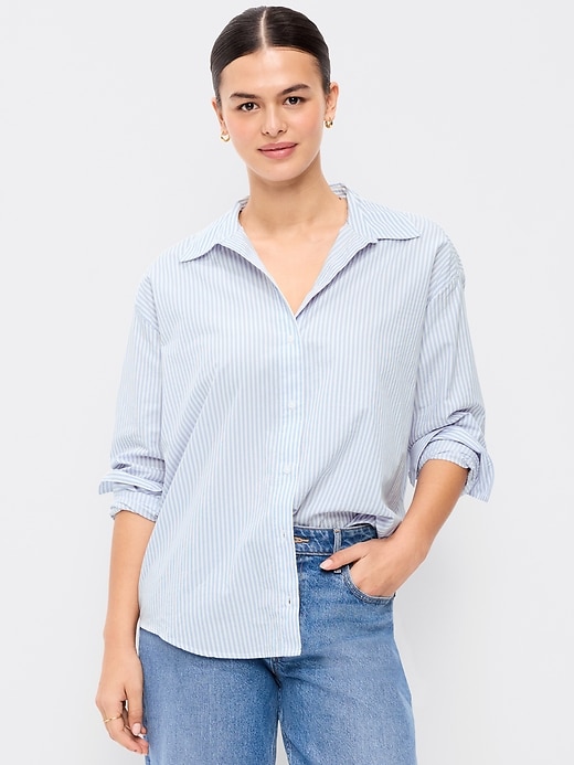 Image number 5 showing, Tie-Back Button-Down Shirt