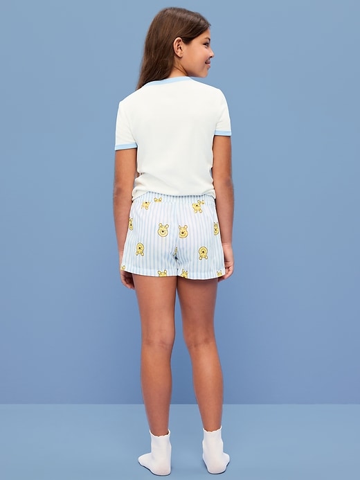Image number 2 showing, Old Navy x Disney Winnie the Pooh Boxer Pajama Shorts for Girls