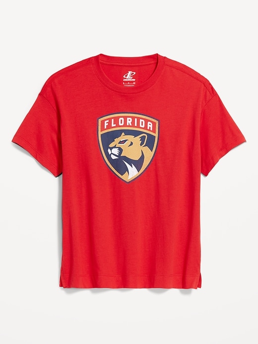 Image number 2 showing, NHL Crew-Neck T-Shirt for Women